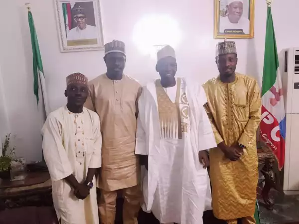 Top Actor, Ali Nuhu And Other Kannywood Actors Visit Governor Ganduje